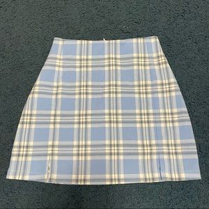 NWT Brandy Melville Plaid Mini Skirt
